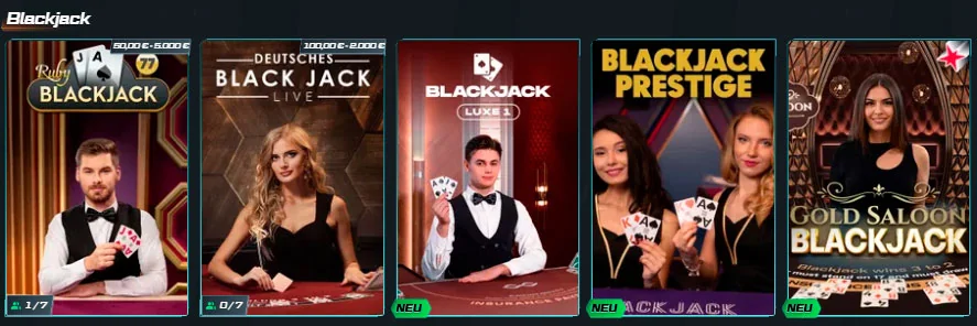 Blackjack Spinational Casino