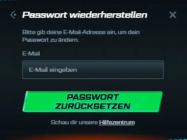 passwort zurücksetzen spinational casino