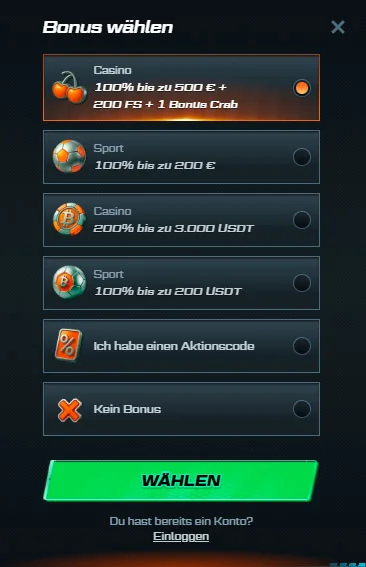 willkommensbonus spinational casino